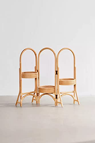 Bamboo Cane Planter 3 in 1 Stand for Balcony Indoor and Outdoor