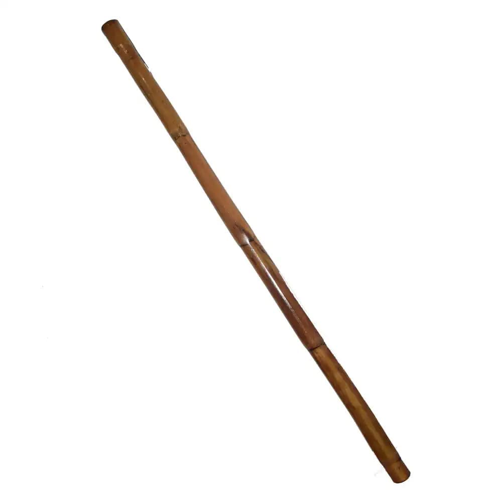 Bamboo,Cane Animals Rescue Stick, Morning Walk Stick,Chowkidar Stick,Selfdefence Stick, Yoga Stick 4 ft (Pack of 1)