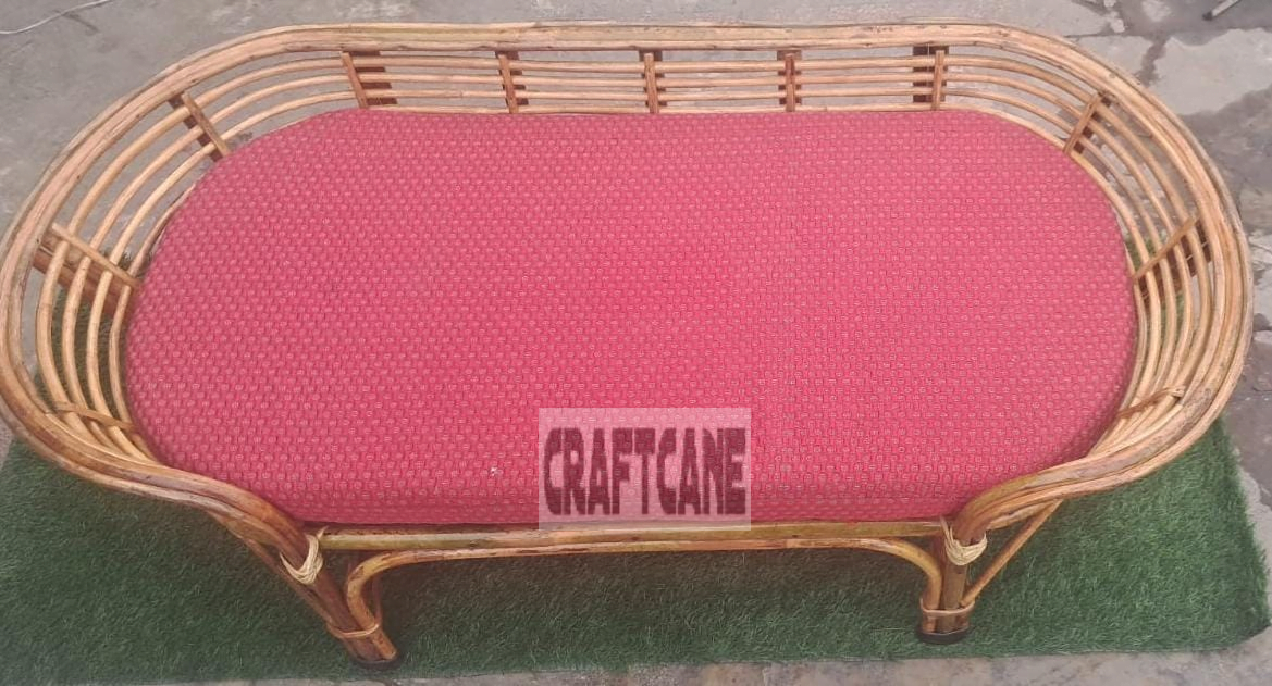 Bamboo cane Small sofa,bed for kids & adult (weight capacity 200 kg)