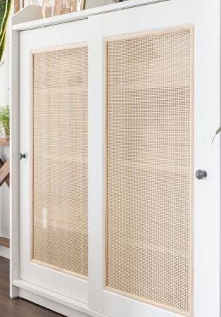 Cane Weaving Mat | Cane Webbing | Cane Mesh for Furniture (W: 36 INCH, L: 50 FT) – Grid Webbing