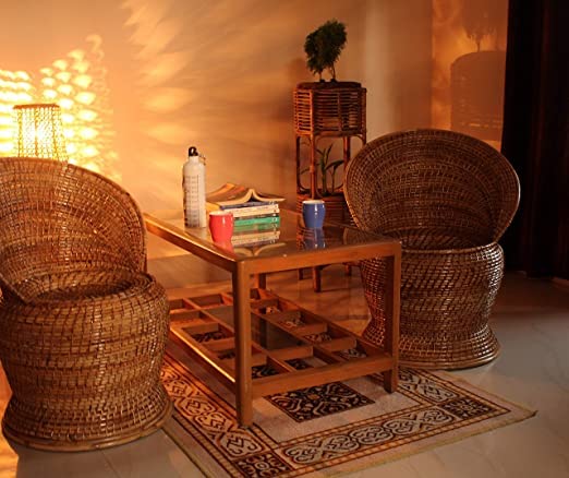 Cane Chair for Home, Living Room, Garden, Study Chair, Balcony, Indoor & Outdoor