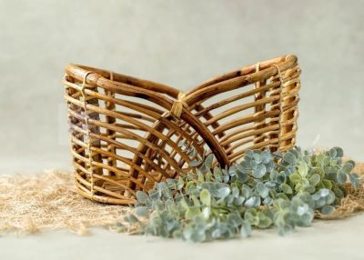 Bamboo Cane Newborn Photography Boat shape Basket,posing basket for newborns,sitter,Baby Basket Photography Photoshoot,Newborn Baby Photo Prop Basket,Basket for Baby Photoshoot