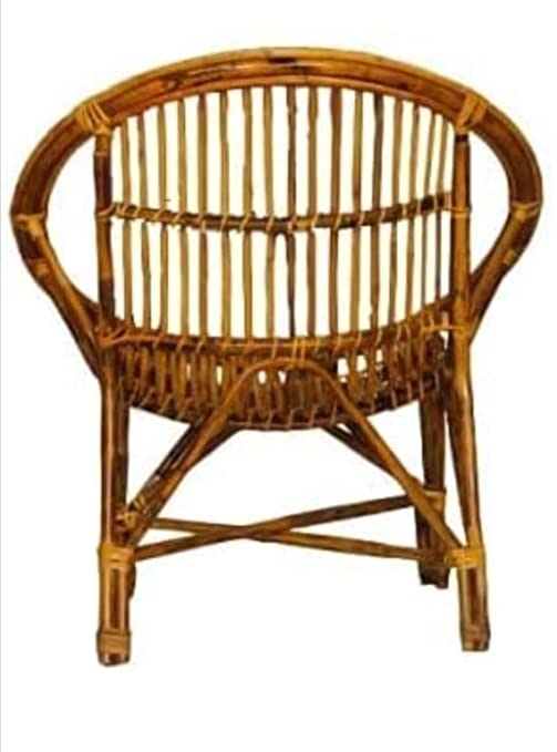 Cane Bamboo Chair for Lawn Chair, Arm Chair, Room Chair, Indoor Outdoor with Cushion