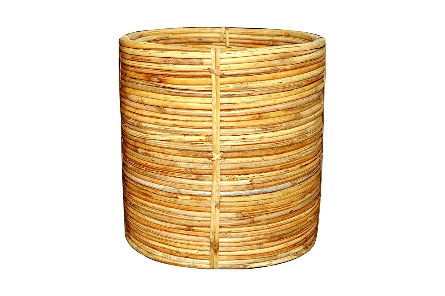 Bamboo Cane (Rattan) Planter - Storage Basket - Office Basket (20x20x20) cm