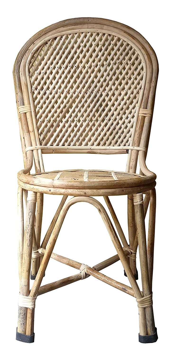 Cane Dining Chair with Cushion | Office | Balcony | Garden | Livingroom | Indoor & Outdoor Chair for Adults