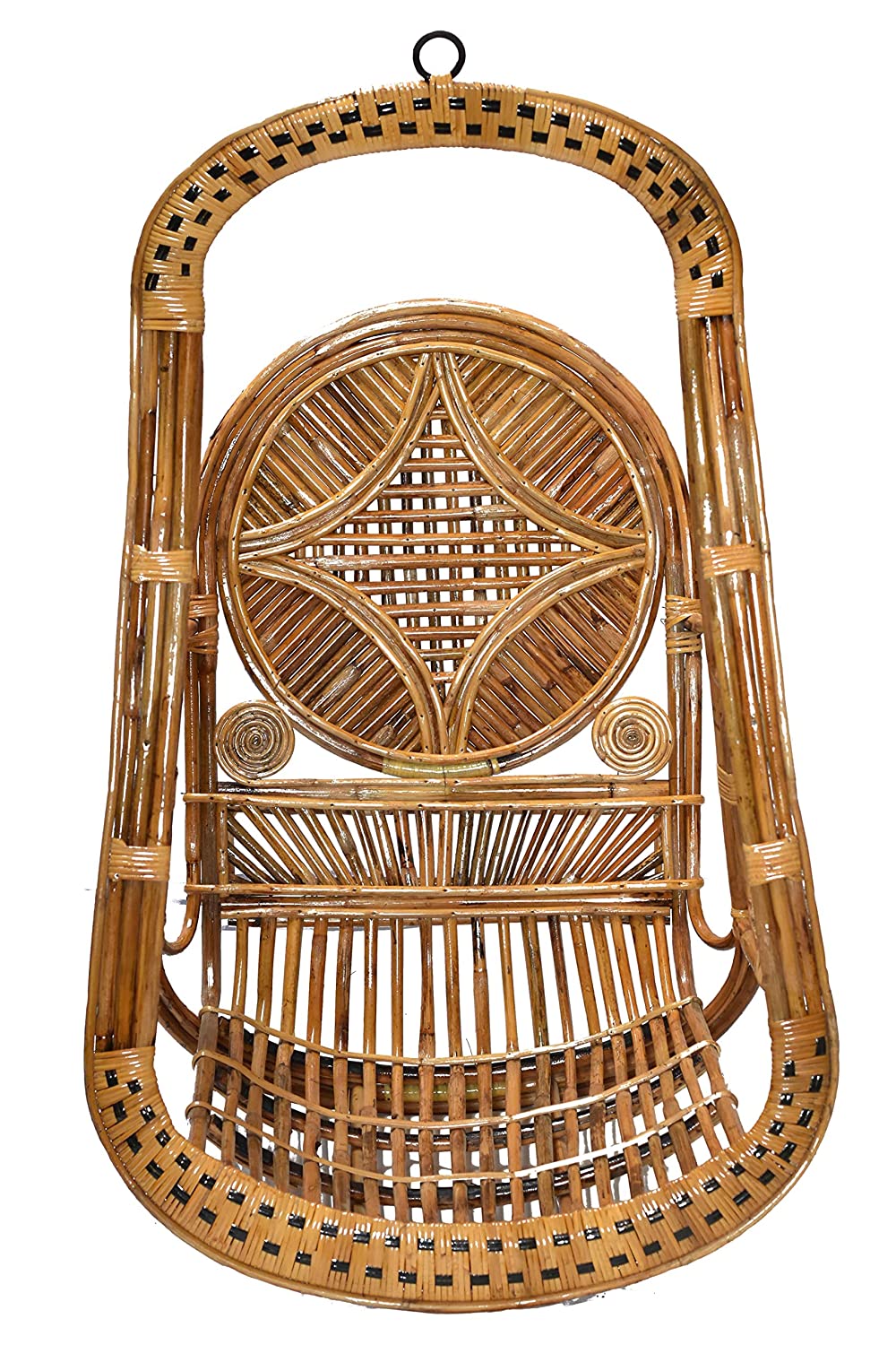 Cane Hanging Chair for Indoor & Outdoor – Perfect Swing Chair for Kids & Adults