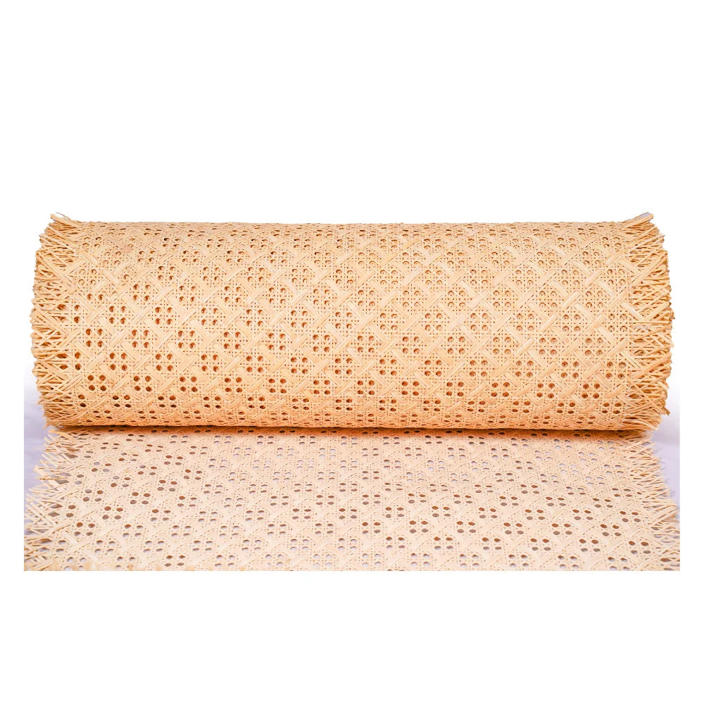 Cane weaving mat, Cane webbing, cane mesh for all kinds of furniture (W :24 INCH, L : 50 FT) (Floral Webbing)