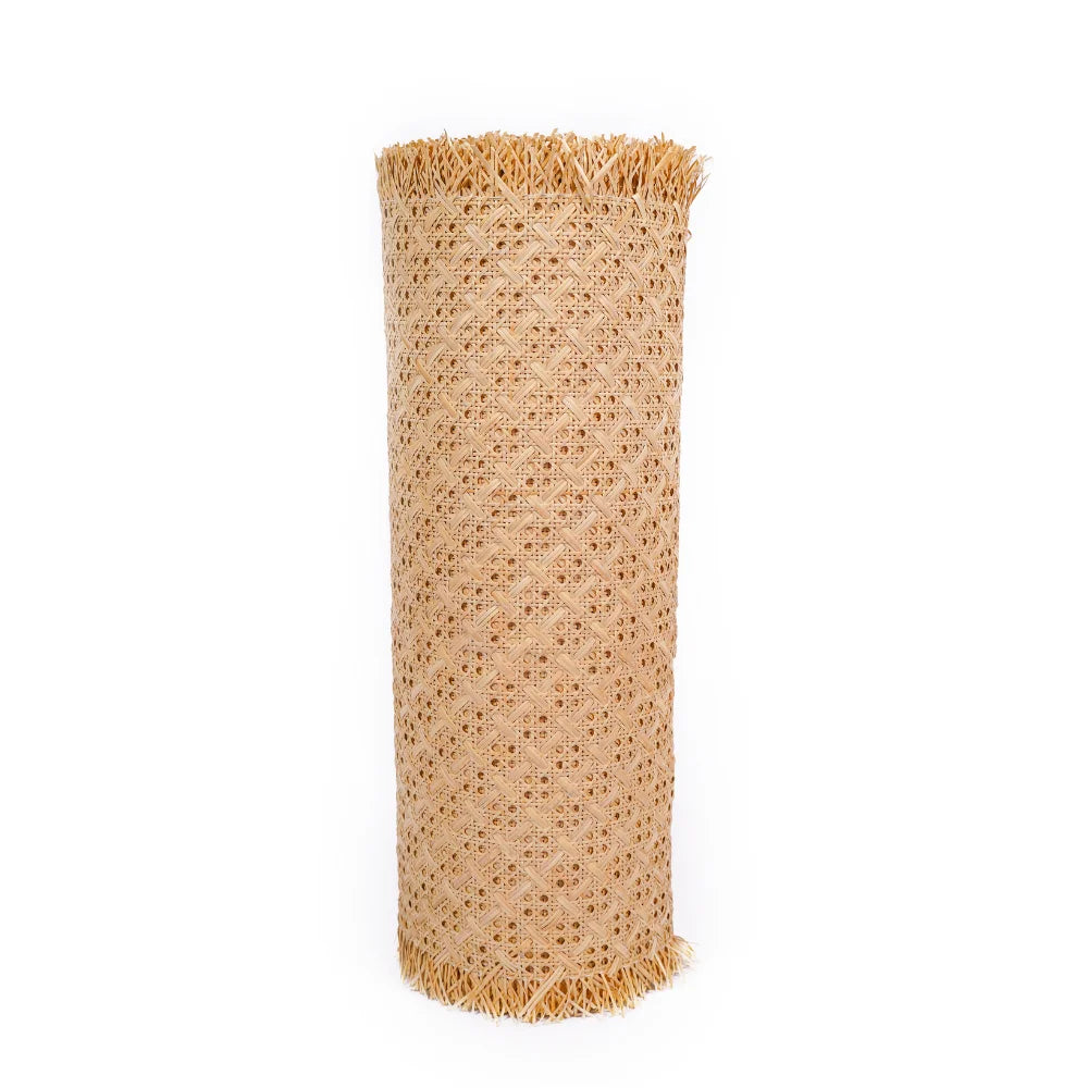 Cane weaving mat, Cane webbing, cane mesh for all kinds of furniture (W :24 INCH, L : 50 FT) (Floral Webbing)