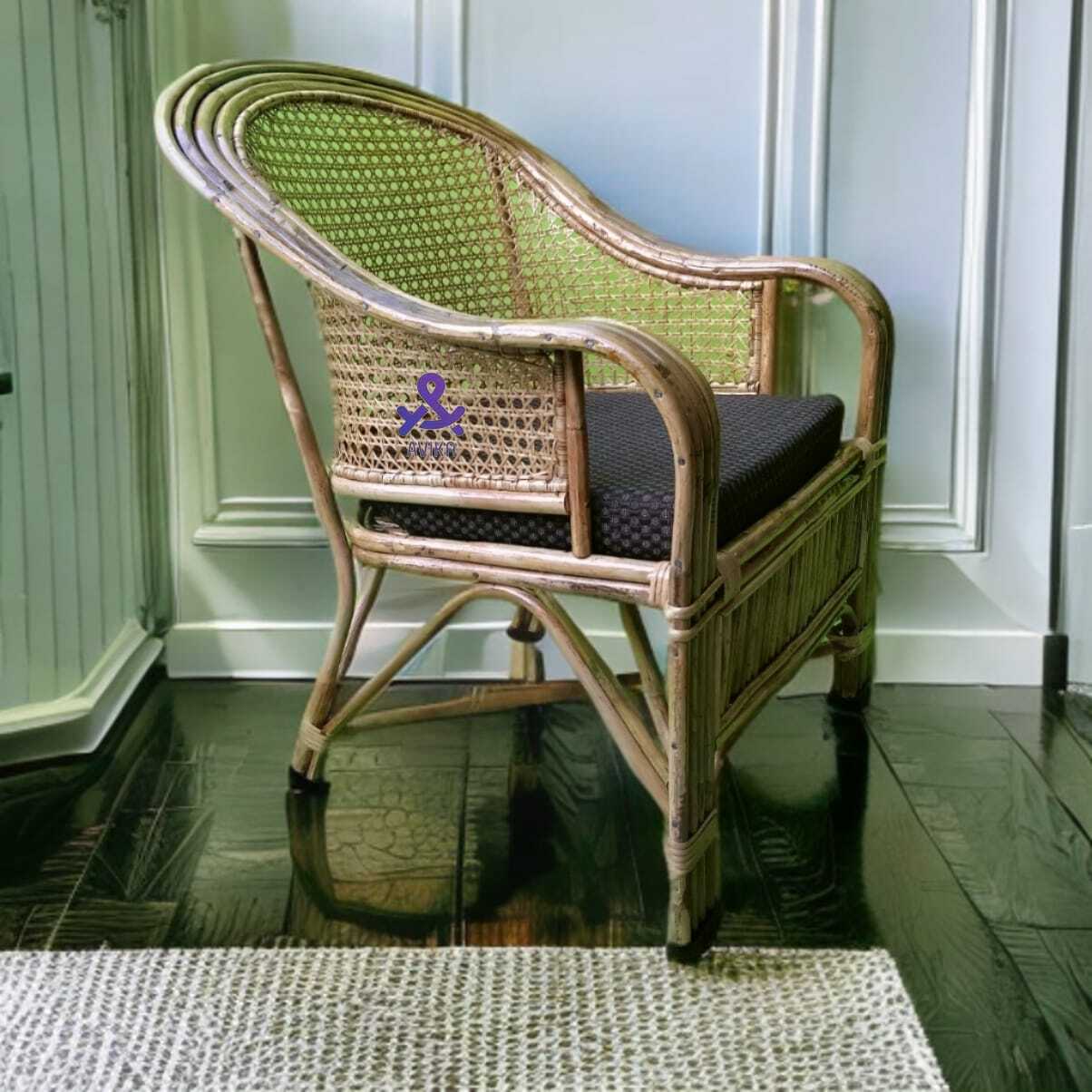 Rattan Cane Weaving Sofa Set with Table