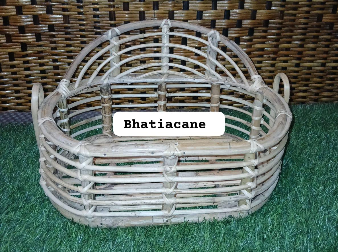 Cane Krishna Jhula | Laddu Gopal Jhula for Temple, Pooja, Home, Office