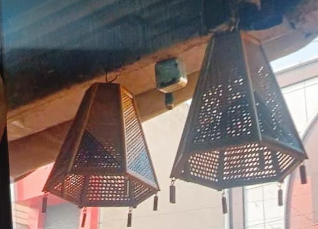 Bamboo Pendant Lamp Shade for Home, Bars, Restaurants & Coffee Houses