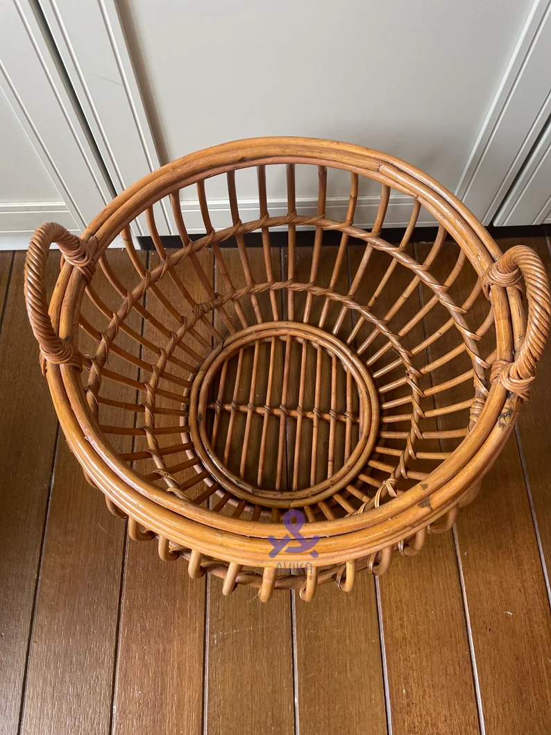 Rattan Cane Cat Basket, Perfect bed for your little pet at home.