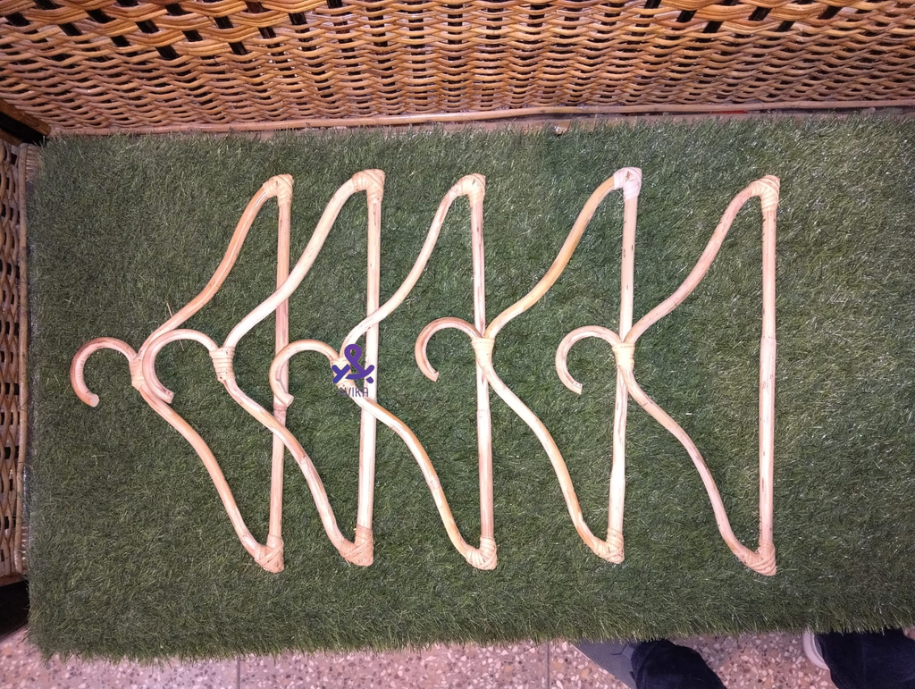 Cane Clothes Coat Hanger – Pack of 3