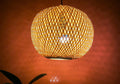 Handmade Bamboo Hanging Lamp Shade|Ceiling Lamp Shade | Rattan Lamp Shade | Bamboo Pendant Lamp Shade | Perfect For Living Room/Home/Hotel/Cafe/Restaurant