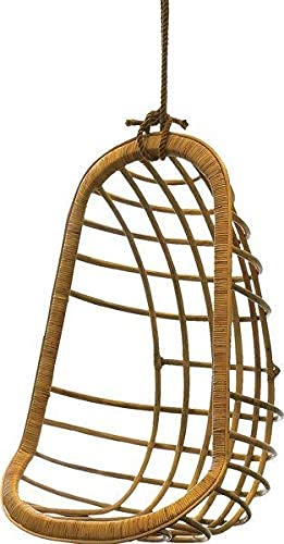 Cane Jhula Jali | Brown | Swing Chair | Handicraft & Eco-Friendly for Balcony