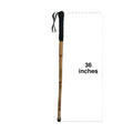 Bamboo Cane Stick 3 ft for morning walk, self defence,animal rescue (36 inch) with Hand Grip