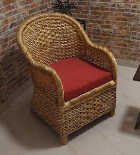 Rattan Cane Chair | Living Room Chair | Lawn Chair