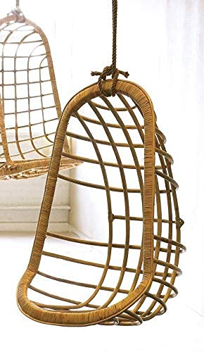 Cane Jhula Jali | Brown | Swing Chair | Handicraft & Eco-Friendly for Balcony