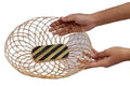 Bamboo Oval Basket for Festival Gift Packing, Dry Fruit Basket, Fruit Basket, Wedding Baskets, Dinning Table basket, Size :-12 x 10 inch (Pack of 5)