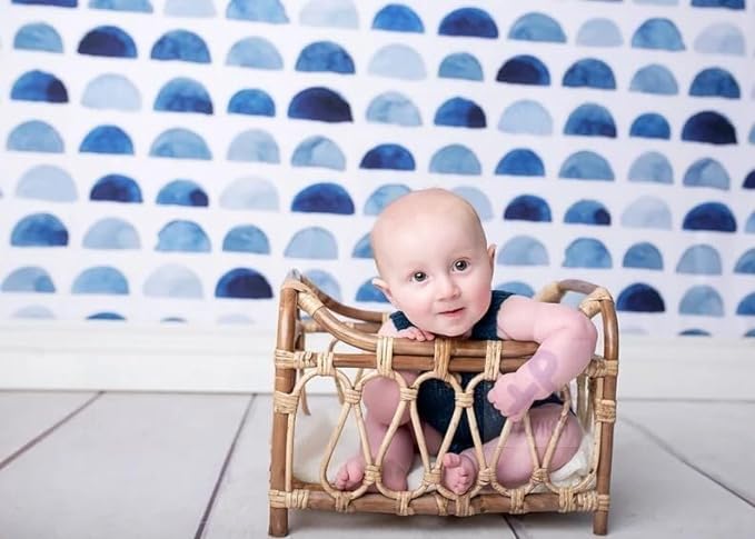 Bamboo Cane Rattan Posing Chair for Newborns, Sitter, Newborn Baby Chair, Wooden Chair for Baby
