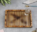 Bamboo Serving Tray, Dinning Table Tray, Choclate Tray, Serving Tray for 10 Peoples