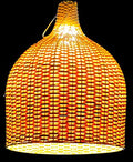 Natural Bamboo Cane Eco Friendly Handmade Pendent Ceiling Light,Lampshade
