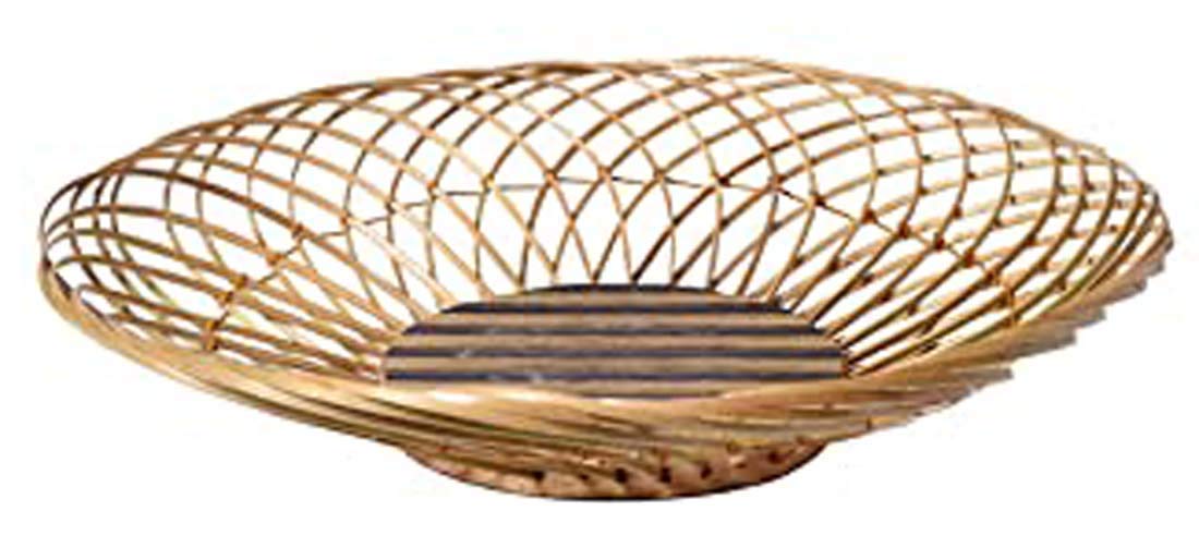 Bamboo Cane Round Basket – Perfect for Gifting, Storage, and Decor
