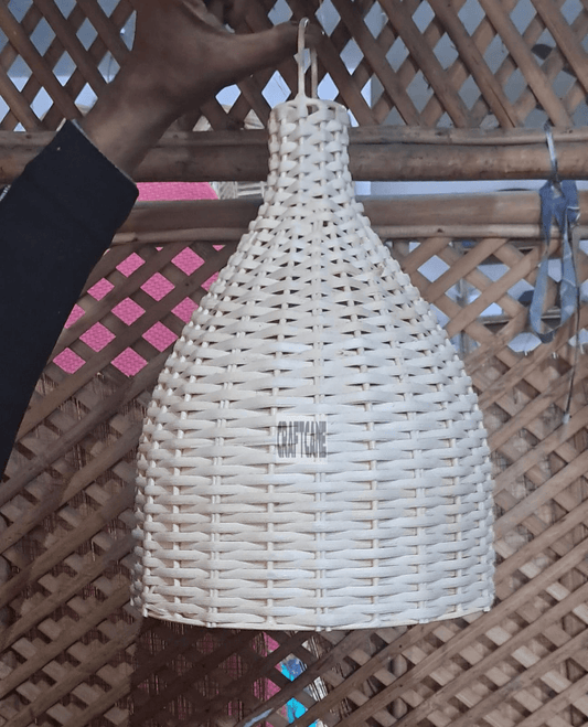 Handmade Bamboo Cane Hanging Lamp Shade for Dining Room, Living Room, Corrido, Bar, Restaurant, Coffee house,Ceiling Lamp Shade