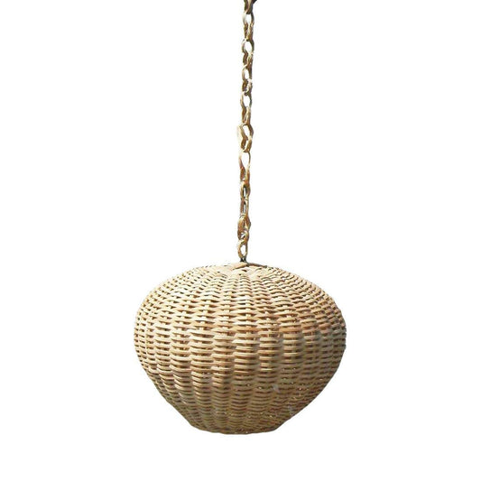 Cane Hanging Round Lamp Shade (PACK OF 2)
