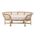 Cane Bamboo PET Bed for Big Dogs (German Shepard, Labrador) with Foam (L : 48, W : 24, H : 14 INCH)