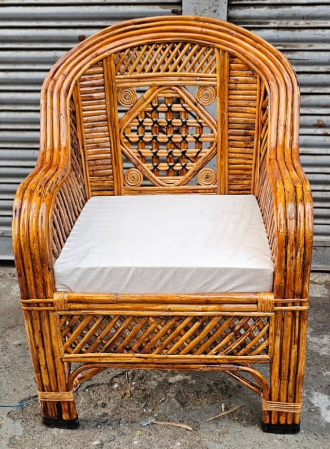 Cane Sofa Set With Table For Home, Office, Living Room, Balcony, Garden, Indoor&Outdoor(model cp)