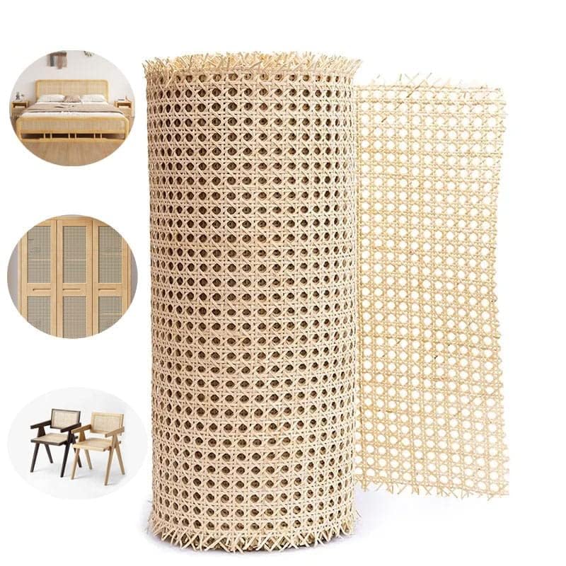 Cane Weaving Mat | Cane Webbing | Cane Mesh for Furniture (48x72 Inch)