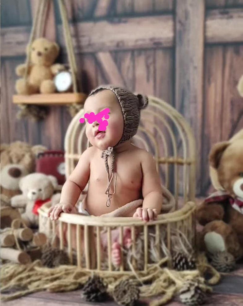 Baby Photoshoot Prop – Perfect Newborn Photography Basket with Customization Options