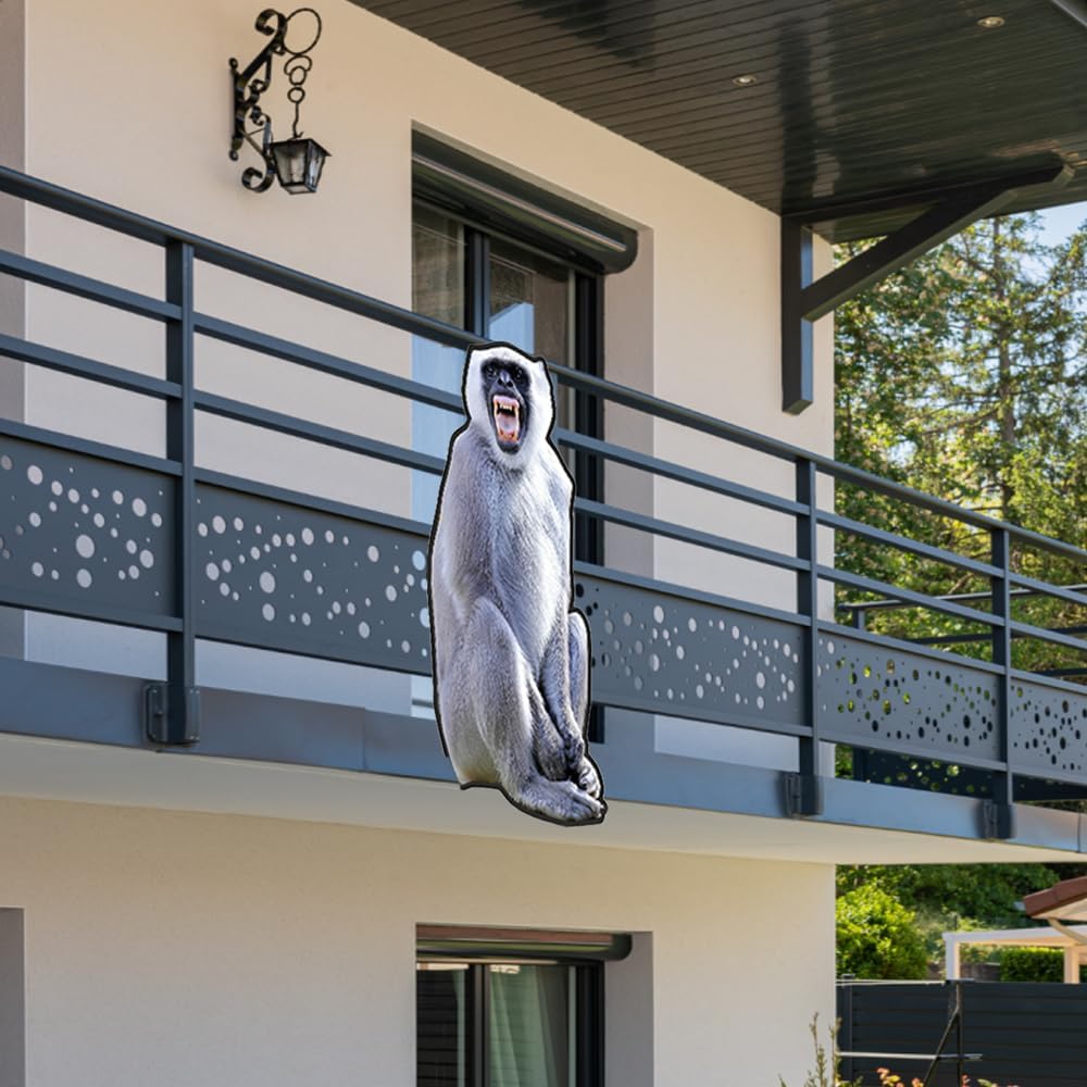 Langoor Monkey Cutout Wall Sticker - Scare Away Monkeys