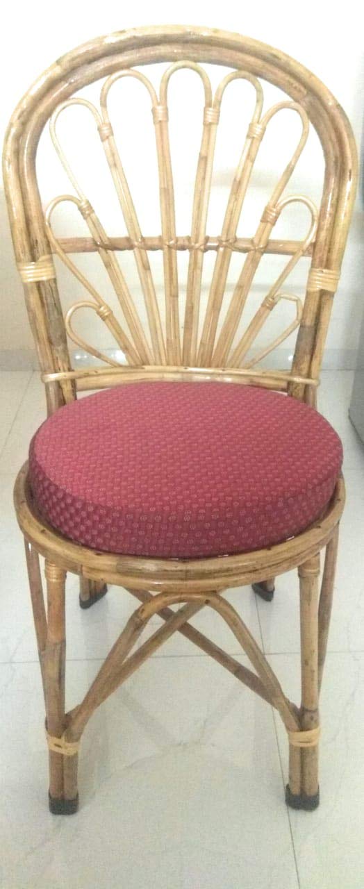 Cane Dining Chair with Cushion