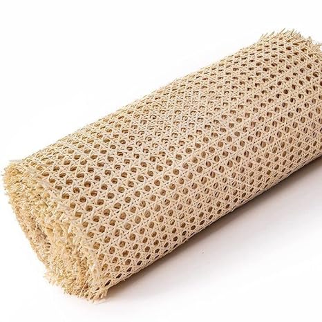 Cane Weaving Mat Roll | Cane Webbing | Cane Mesh for Furniture, Basket, Chair, Cabinet, Almirah (18x48 inches)