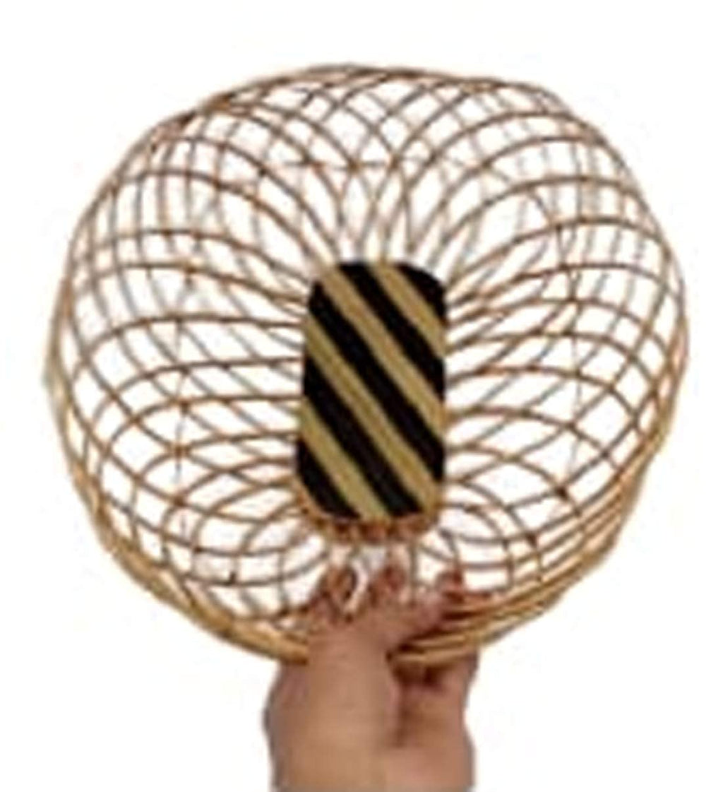 Bamboo Oval Basket for Festival Gift Packing, Dry Fruit Basket, Fruit Basket, Wedding Baskets, Dinning Table basket, Size :-12 x 10 inch (Pack of 5)