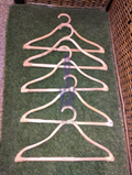 Cane Clothes Coat Hanger – Pack of 3