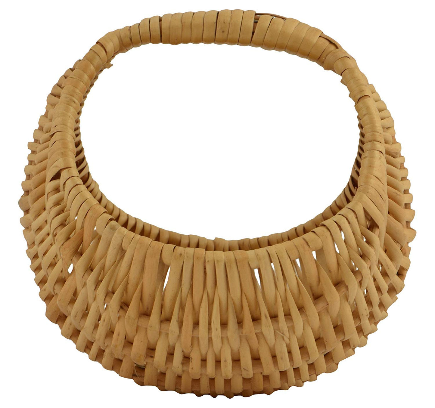 Cane Multipurpose Pooja Basket |Flower Baskets | Hamper Baskets |Basket for Gift Hamper | Wicker Basket | Rattan Basket