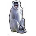Langoor Monkey Cutout Wall Sticker - Scare Away Monkeys