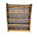 Bamboo Rack Books and Shoes (Brown)