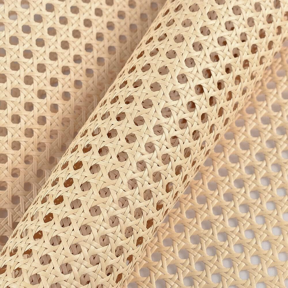 Cane Weaving Mat Roll | Cane Webbing | Cane Mesh for Furniture, Basket, Chair, Cabinet, Almirah (18x48 inches)
