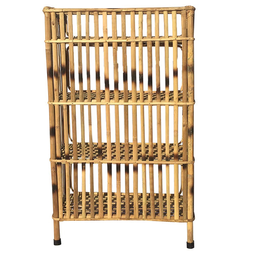4 Tier Bamboo Cane Rack | Books & Shoes | 64 x 30 x 102 cm