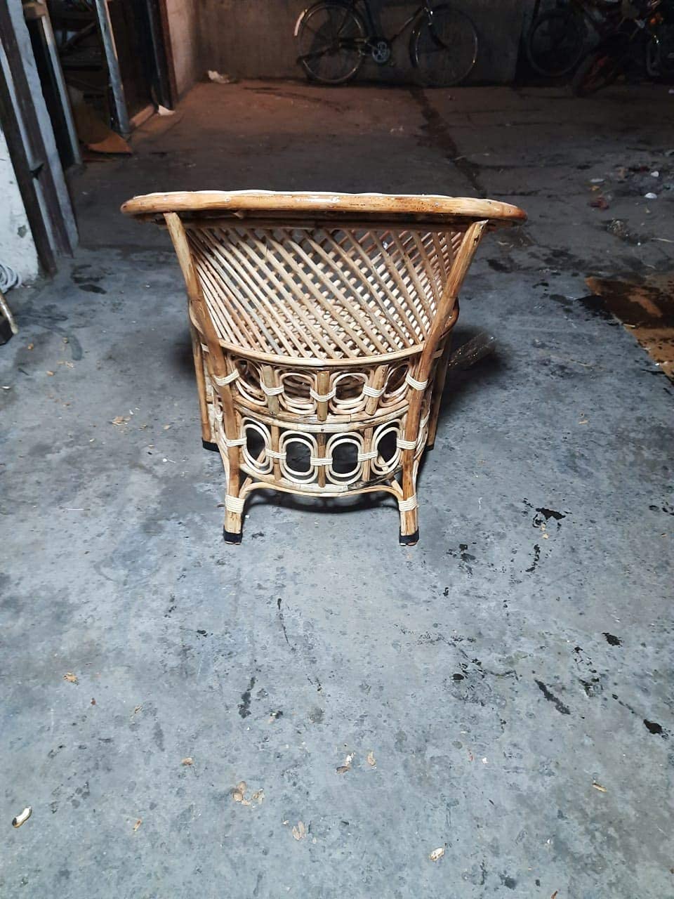 Cane Bamboo Sofa Chair,Kursi for Garden ,Living Room, Dining Room, Bedroom, Office, Outdoor,Cafe,Restaurant Balcony