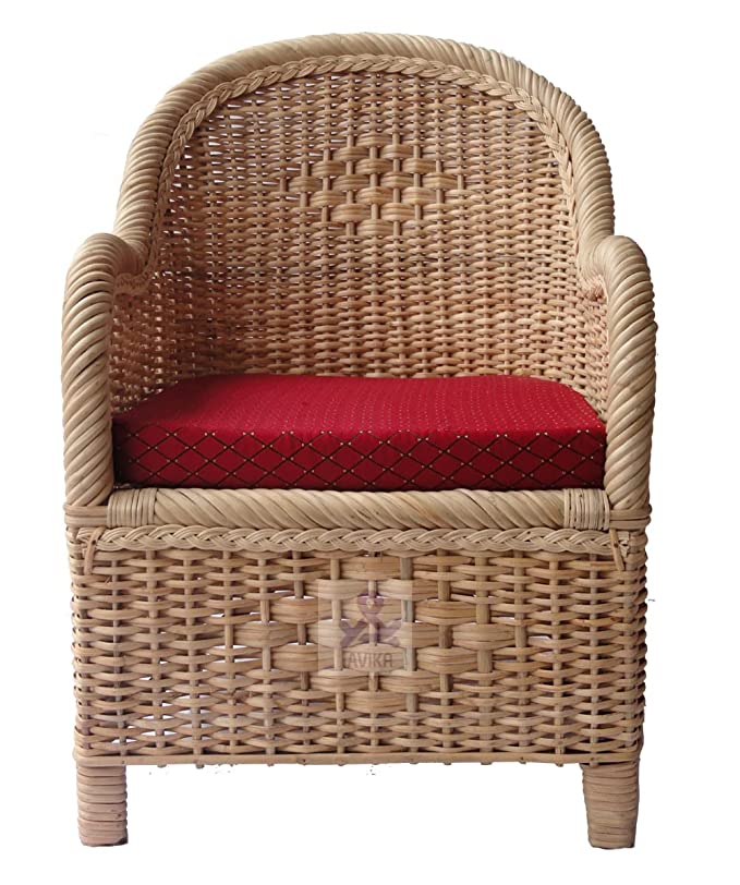 Rattan Cane Chair | Living Room Chair | Lawn Chair