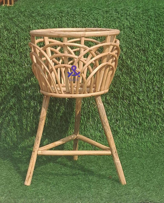 Cane Plant Stand: Balcony, Garden, Home Decor - Indoor/Outdoor