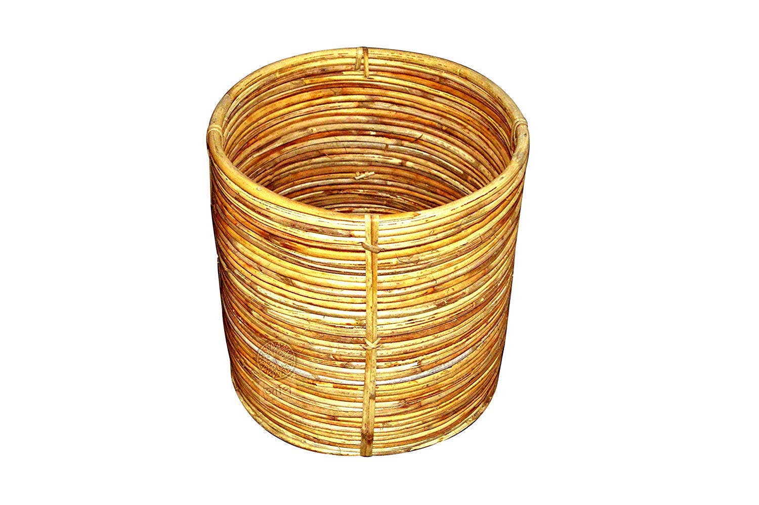 Bamboo Cane (Rattan) Planter - Storage Basket - Office Basket (20x20x20) cm