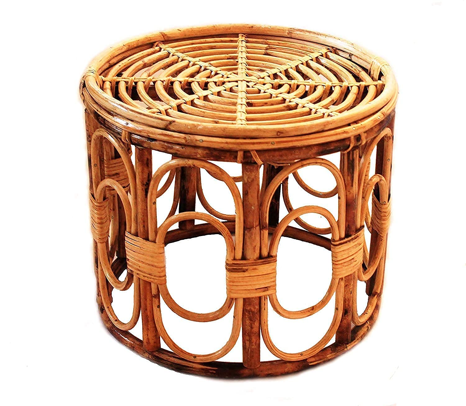 Bamboo Cane Chair and Table Set – Stylish & Durable for Home, Garden, Café & Outdoor Use (4 Chairs + 1 Table)