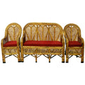 Cane Sofa Set with Table - Model DIL