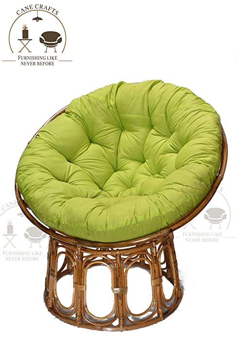 Cane Chair with Cushion